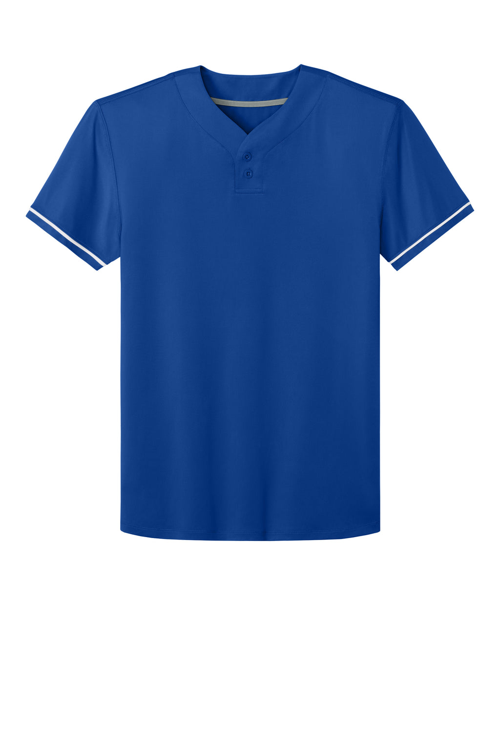 Richardson RA7910 Mens Select 2 Button Baseball Jersey Royal Blue Flat Front