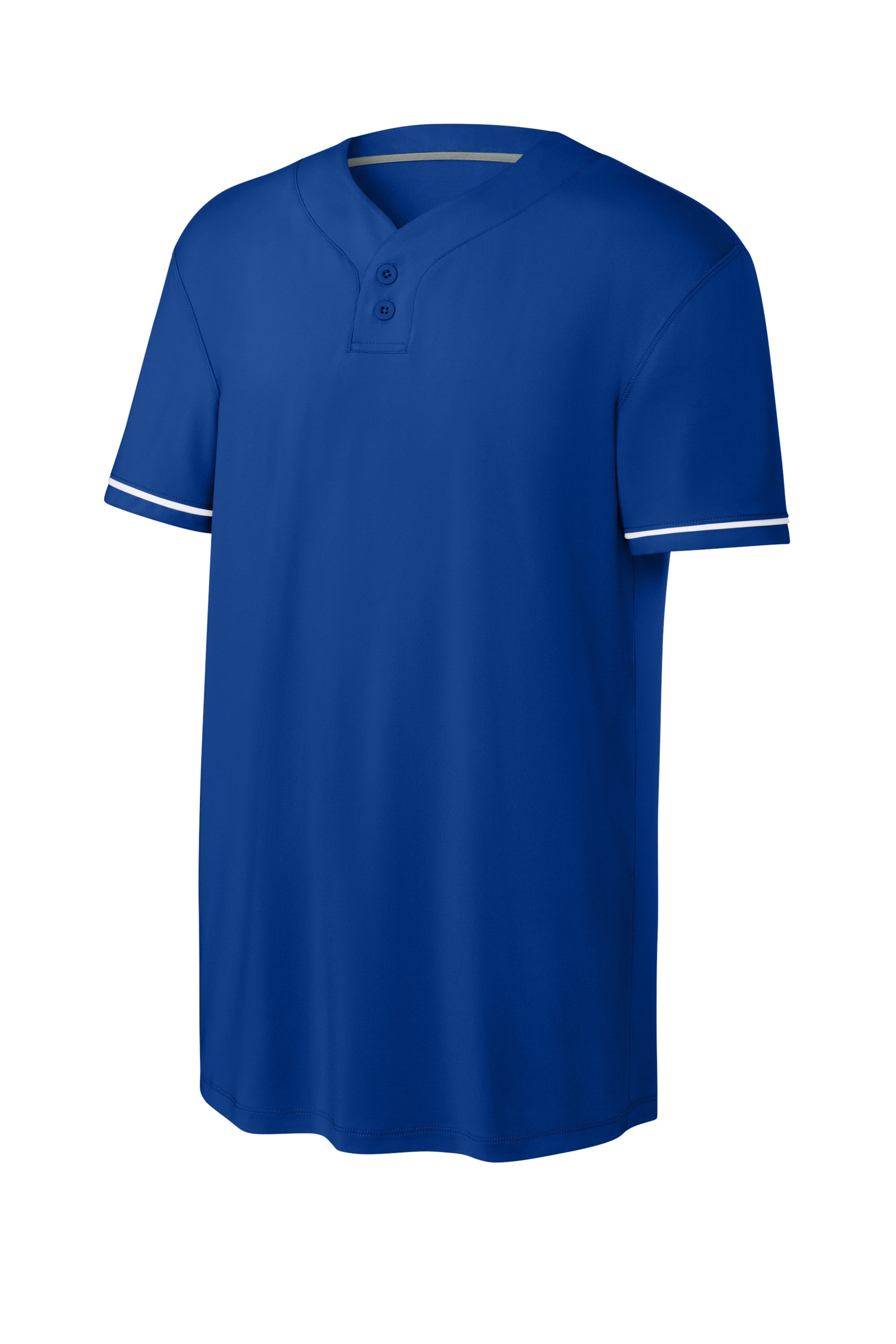 Richardson RA7910 Mens Select 2 Button Baseball Jersey Royal Blue Form Front