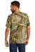 Russell Outdoors RU150 Mens Realtree Moisture Wicking Short Sleeve Crewneck T-Shirt Realtree Edge Camo Model Back