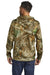Russell Outdoors RU400 Mens Realtree Hooded Sweatshirt Hoodie w/ Pouch Pocket Realtree Edge Camo Model Back