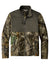 Russell Outdoors RU601 Mens Realtree Atlas Water Resistant Colorblock Full Zip Soft Shell Jacket Cargo Brown/Realtree Edge Camo Flat Front