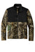 Russell Outdoors RU601 Mens Realtree Atlas Water Resistant Colorblock Full Zip Soft Shell Jacket Deep Black/Realtree Edge Camo Flat Front