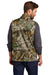 Russell Outdoors RU603 Mens Realtree Atlas Water Resistant Full Zip Soft Shell Vest Realtree Edge Camo Model Back