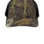 Russell Outdoors Hats Mens Camo Snapback Trucker Hat - Mossy Oak New Break Up Camo/Deep Black
