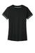 Richardson RW7220 Womens Select 2 Button Softball Jersey Black Flat Front