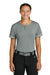 Richardson RW7220 Womens Select 2 Button Softball Jersey Grey Model Front