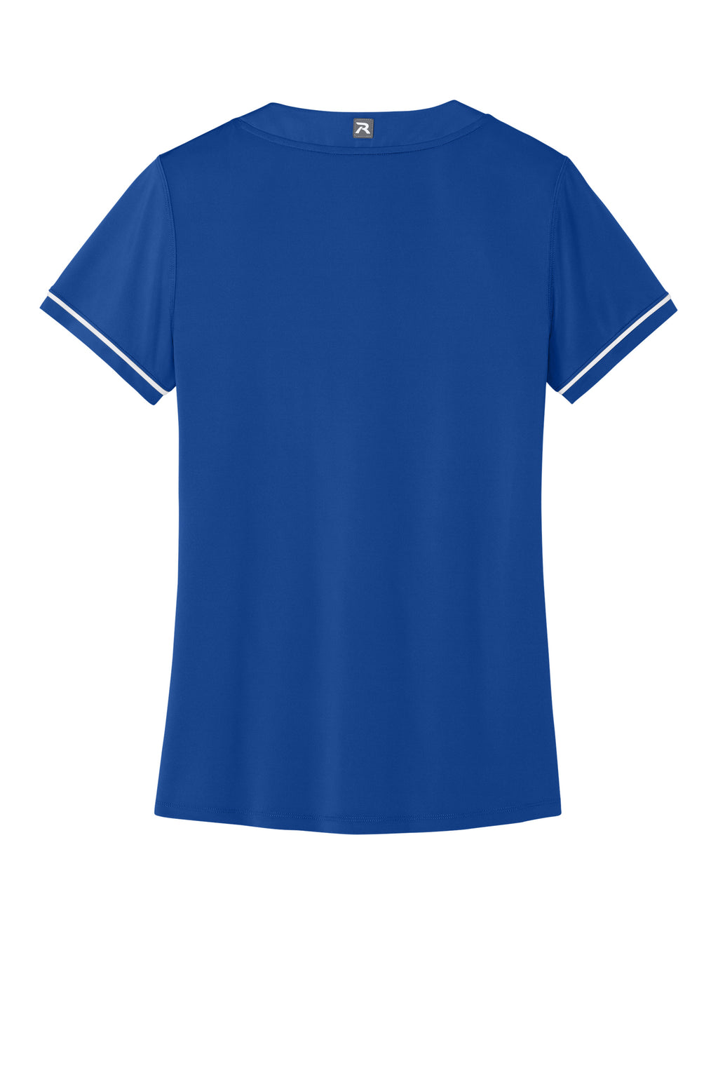 Richardson RW7220 Womens Select 2 Button Softball Jersey Royal Blue Flat Back