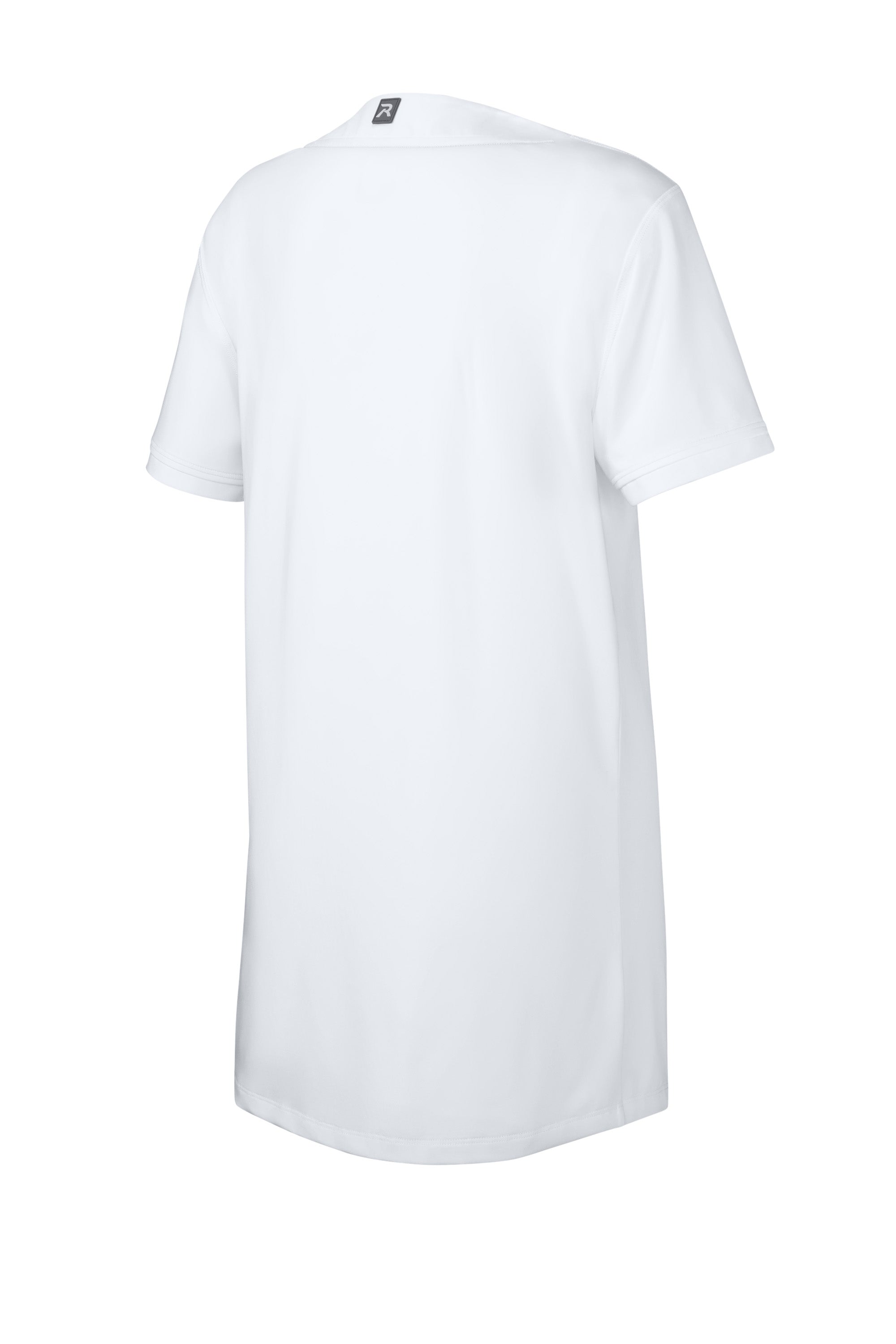 Richardson RW7220 Womens Select 2 Button Softball Jersey White Forn Back