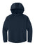 Richardson RY7200LSH Youth Charge Performance Fleece Hooded Sweatshirt Hoodie w/ Pouch Pocket Navy Blue Flat Front