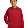 Richardson Youth Charge Performance Fleece Hooded Sweatshirt Hoodie w/ Pouch Pocket - Red - Coming Soon