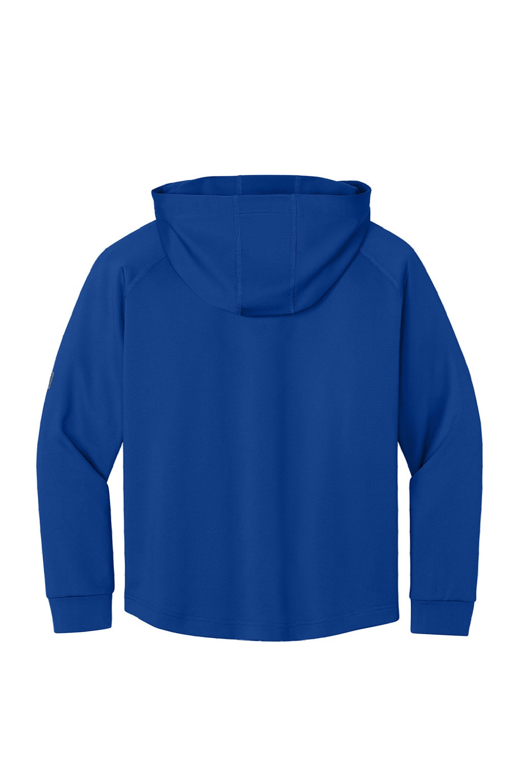 Richardson RY7200LSH Youth Charge Performance Fleece Hooded Sweatshirt Hoodie w/ Pouch Pocket Royal Blue Flat Back