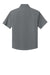 Richardson RY7400SSQ Youth Barrage Short Sleeve 1/4 Zip Wind Jacket Charcoal Grey Flat Back
