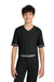 Richardson RY7910 Youth Select 2 Button Baseball Jersey Black Model Front