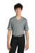 Richardson RY7910 Youth Select 2 Button Baseball Jersey Grey Model Front