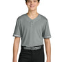 Richardson Youth Select 2 Button Baseball Jersey - Grey - Coming Soon
