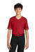 Richardson RY7910 Youth Select 2 Button Baseball Jersey Red Model Front
