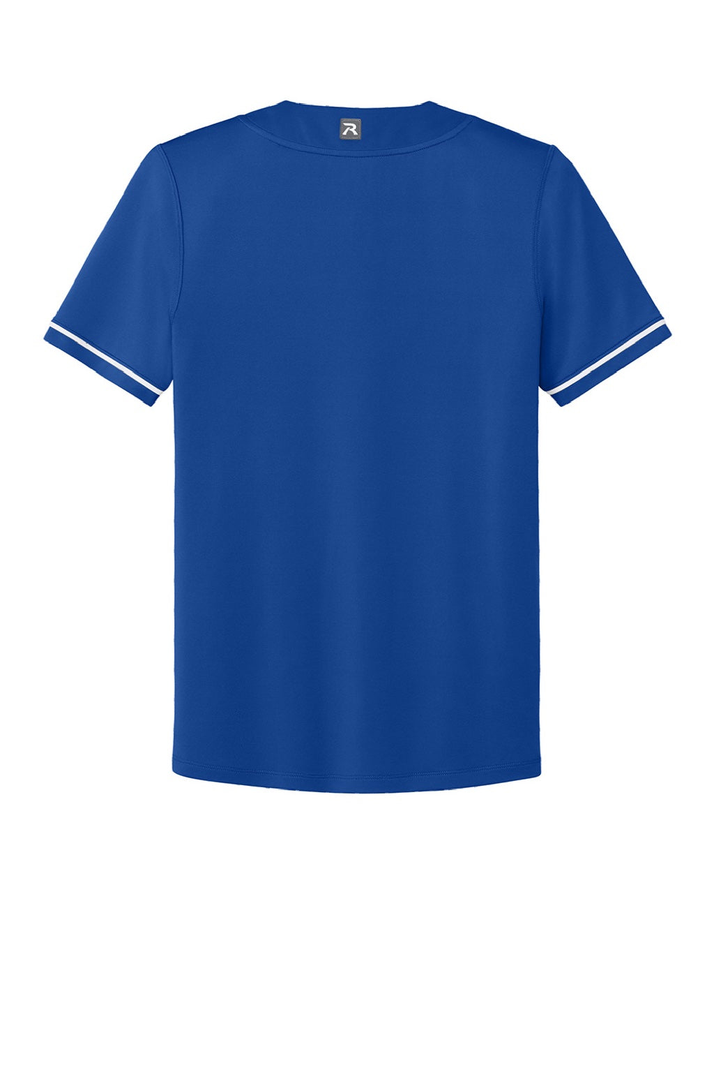 Richardson RY7910 Youth Select 2 Button Baseball Jersey Royal Blue Flat Back