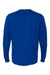 Russell Athletic 64LTTM Mens Dri-Power Moisture Wicking Performance Long Sleeve Crewneck T-Shirt Royal Blue Flat Back