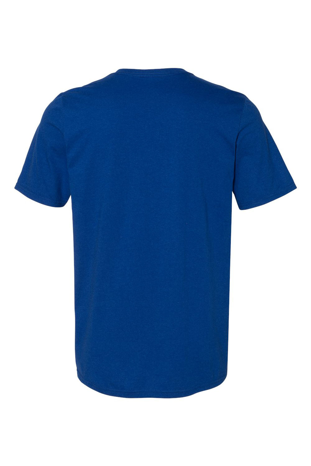 Russell Athletic 64STTM Mens Dri-Power Moisture Wicking Performance Short Sleeve Crewneck T-Shirt Royal Blue Flat Back