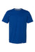 Russell Athletic 64STTM Mens Dri-Power Moisture Wicking Performance Short Sleeve Crewneck T-Shirt Royal Blue Flat Front