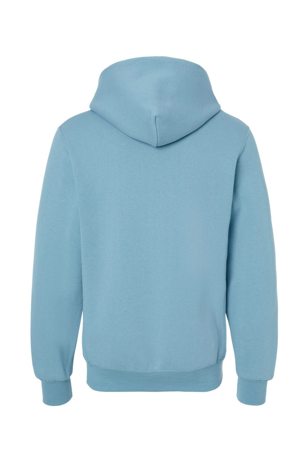 Russell Athletic 695HBM Mens Dri-Power Moisture Wicking Hooded Sweatshirt Hoodie w/ Pouch Pocket Arctic Blue Flat Back