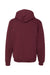 Russell Athletic 695HBM Mens Dri-Power Moisture Wicking Hooded Sweatshirt Hoodie w/ Pouch Pocket Maroon Flat Back