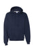 Russell Athletic 695HBM Mens Dri-Power Moisture Wicking Hooded Sweatshirt Hoodie w/ Pouch Pocket Navy Blue Flat Front