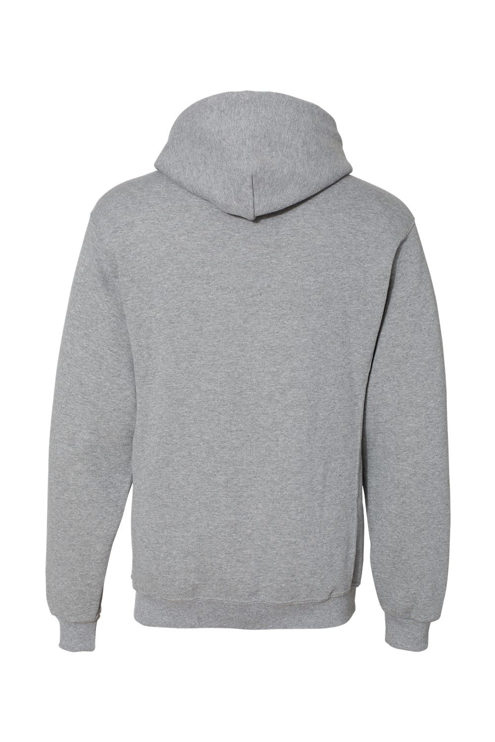 Russell Athletic 695HBM Mens Dri-Power Moisture Wicking Hooded Sweatshirt Hoodie w/ Pouch Pocket Oxford Grey Flat Back