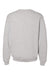 Russell Athletic 698HBM Mens Dri-Power Moisture Wicking Crewneck Sweatshirt Ash Grey Flat Back
