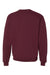 Russell Athletic 698HBM Mens Dri-Power Moisture Wicking Crewneck Sweatshirt Maroon Flat Back