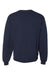Russell Athletic 698HBM Mens Dri-Power Moisture Wicking Crewneck Sweatshirt Navy Blue Flat Back