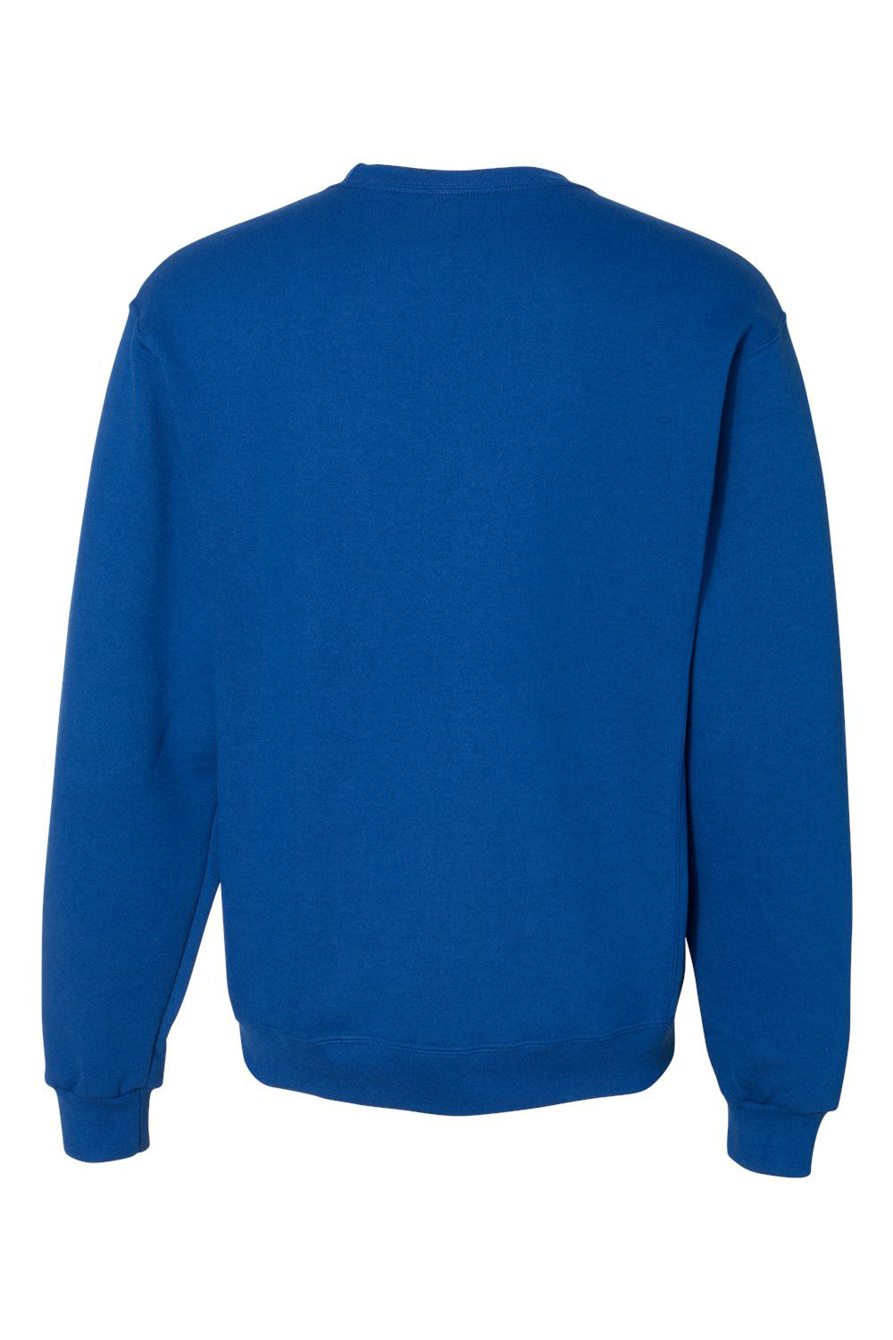 Russell Athletic 698HBM Mens Dri-Power Moisture Wicking Crewneck Sweatshirt Royal Blue Flat Back