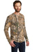 Russell Outdoors S020R Mens Realtree Explorer Long Sleeve Crewneck T-Shirt w/ Pocket Realtree Xtra Camo Model 3q