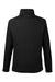 Spyder S16561 Mens Constant 1/4 Zip Sweater Black Flat Back
