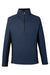 Spyder S16561 Mens Constant 1/4 Zip Sweater Frontier Blue Flat Front