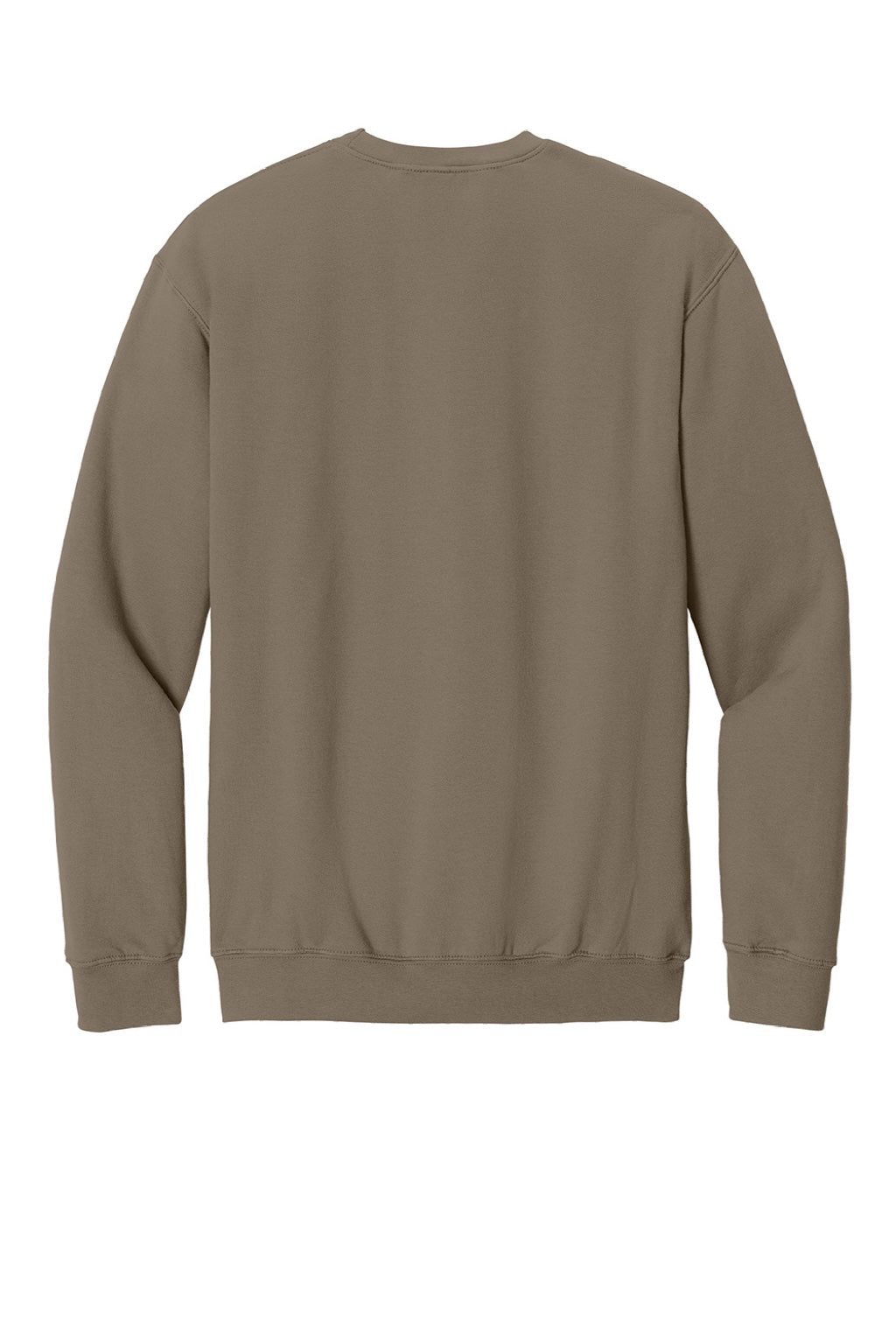Gildan SF000 Mens Softstyle Crewneck Sweatshirt Savana Brown Flat Back