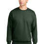 Gildan Mens Softstyle Crewneck Sweatshirt - Forest Green