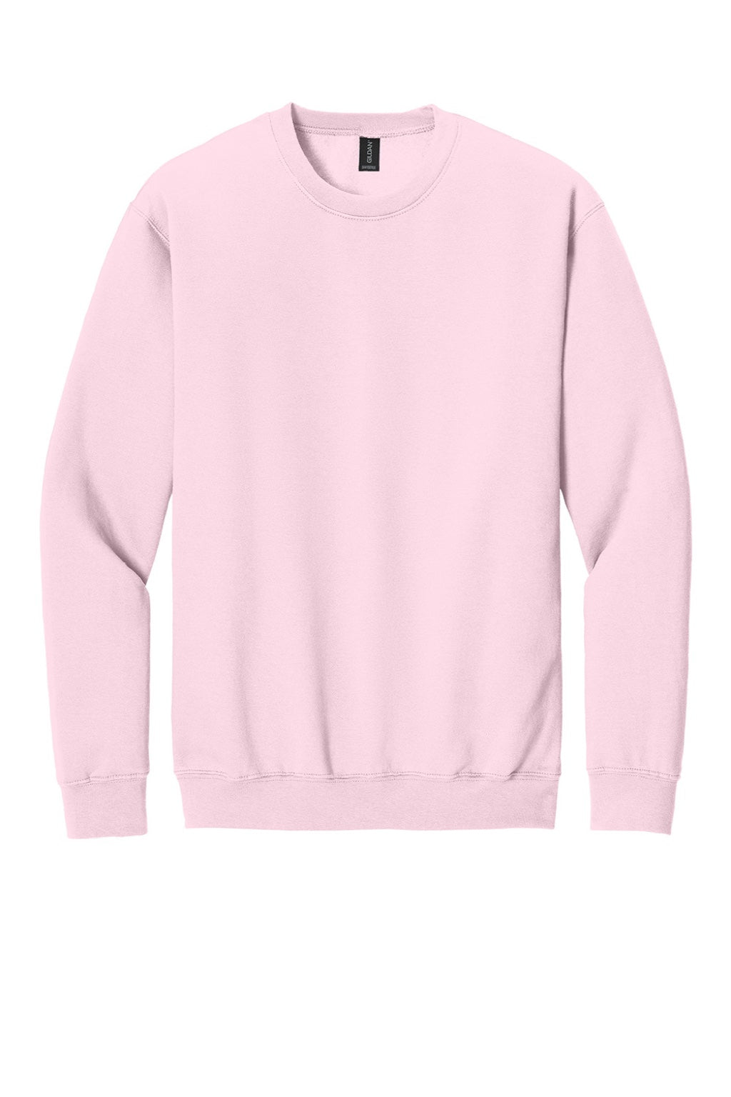 Gildan SF000 Mens Softstyle Crewneck Sweatshirt Light Pink Flat Front