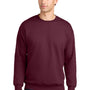 Gildan Mens Softstyle Crewneck Sweatshirt - Maroon