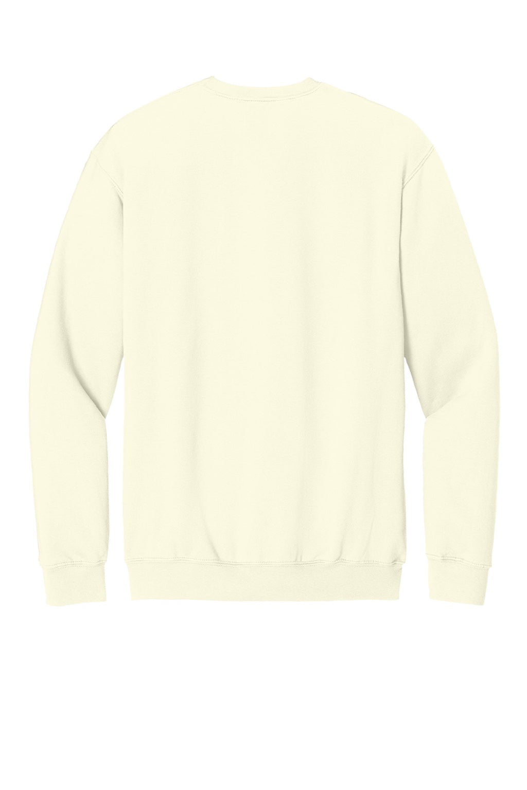 Gildan SF000 Mens Softstyle Crewneck Sweatshirt Off White Flat Back