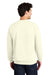 Gildan SF000 Mens Softstyle Crewneck Sweatshirt Off White Model Back