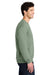 Gildan SF000 Mens Softstyle Crewneck Sweatshirt Sage Green Model Side
