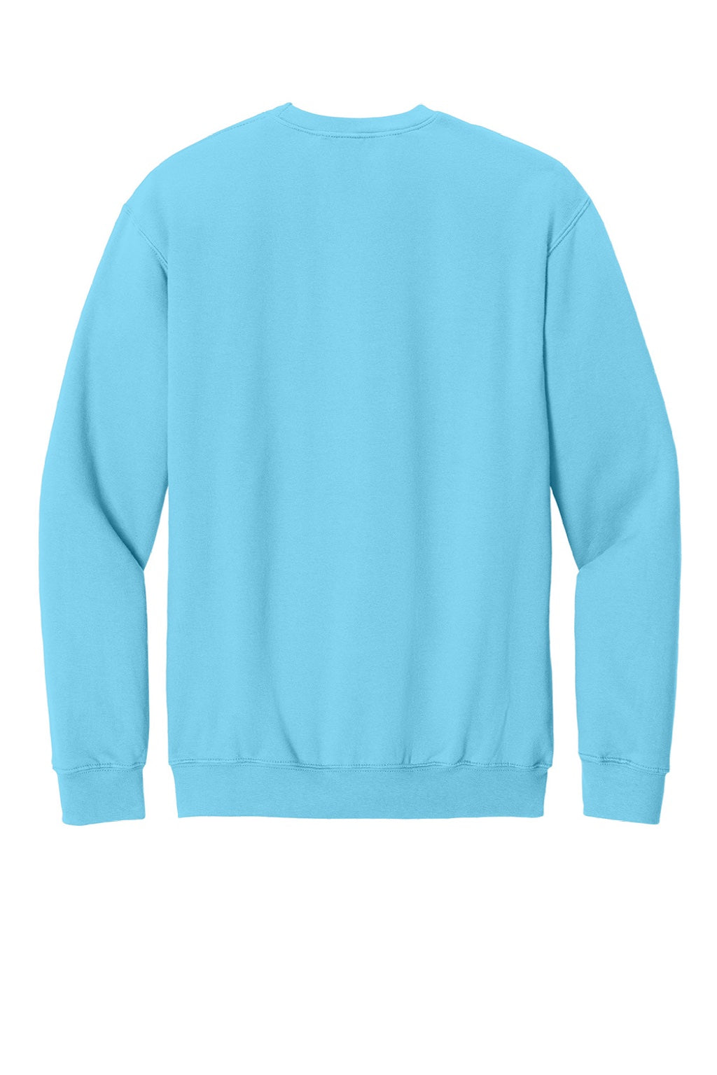 Gildan SF000 Mens Softstyle Crewneck Sweatshirt Sky Blue Flat Back