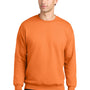 Gildan Mens Softstyle Crewneck Sweatshirt - Tangerine Orange