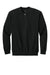 Gildan SF008 Mens Softstyle Fleece 1/4 Zip Sweatshirt Black Flat Front