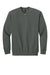 Gildan SF008 Mens Softstyle Fleece 1/4 Zip Sweatshirt Charcoal Grey Flat Front