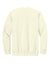 Gildan SF008 Mens Softstyle Fleece 1/4 Zip Sweatshirt Off White Flat Back