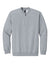 Gildan SF008 Mens Softstyle Fleece 1/4 Zip Sweatshirt Sport Grey Flat Front