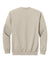 Gildan SF008 Mens Softstyle Fleece 1/4 Zip Sweatshirt Sand Flat Back