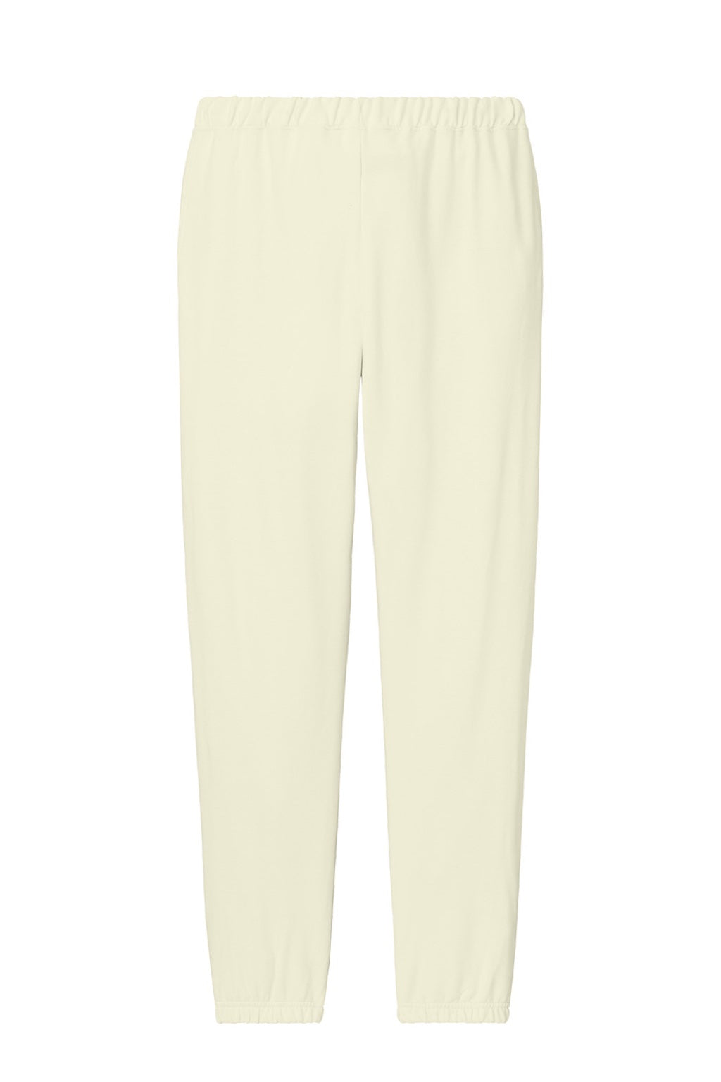 Gildan SF100 Mens Softstyle Sweatpants w/ Pockets Off White Flat Back